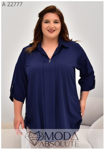 Легка жіноча сорочка Oversize А 22777